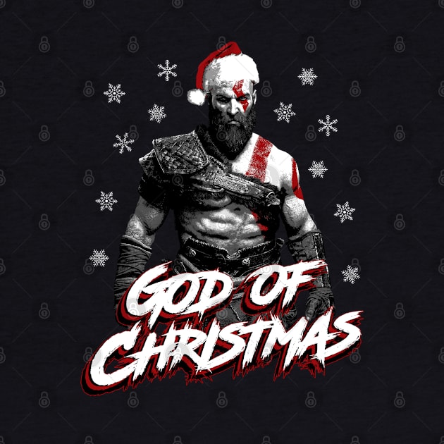 Kratos - God of Christmas by Dopamine Creative